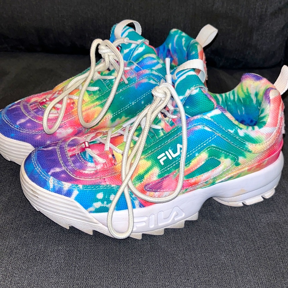 FILA Disrupter II Women’s Tie Dye shoes
